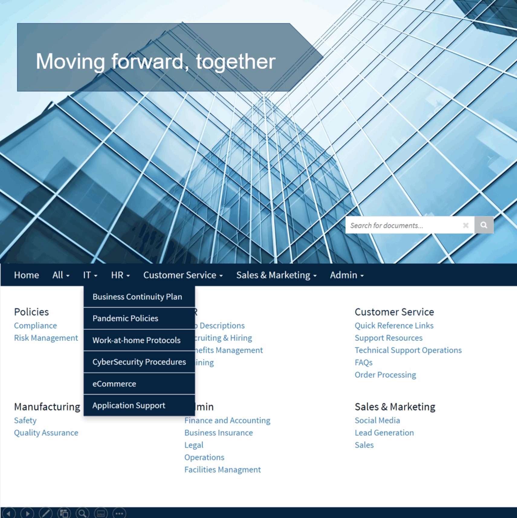 Corporate Home Page