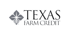 Texas Farm Credit logo with a star-shaped icon next to the words Texas Farm Credit.