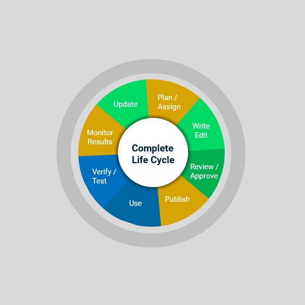 chart of complete policy and procedure life cycle